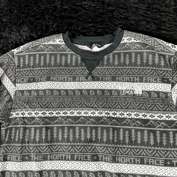 The North Face gray sweater mens small - Picture 3 of 4